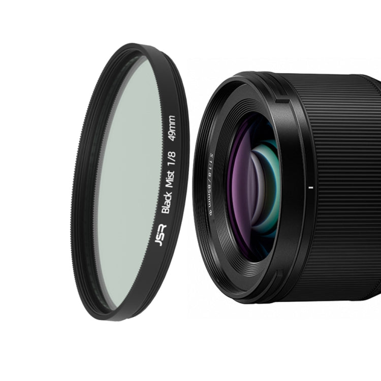 JSR Black Mist Filter Camera Lens Filter, 37mm, 43mm, 46mm, 49mm, 52mm, 55mm, 58mm, 62mm, 67mm, 72mm, 77mm, 82mm