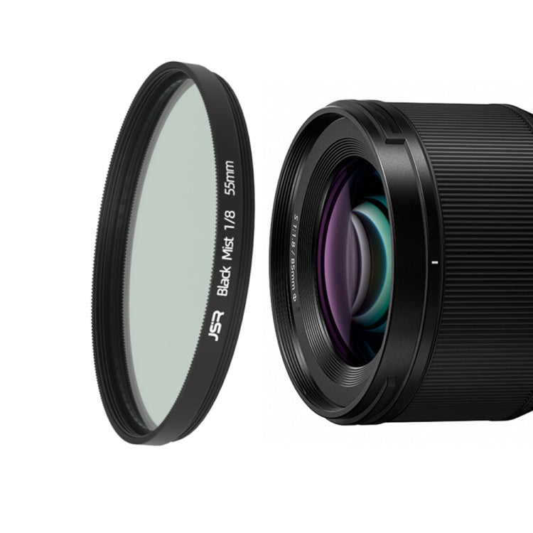 JSR Black Mist Filter Camera Lens Filter, 37mm, 43mm, 46mm, 49mm, 52mm, 55mm, 58mm, 62mm, 67mm, 72mm, 77mm, 82mm