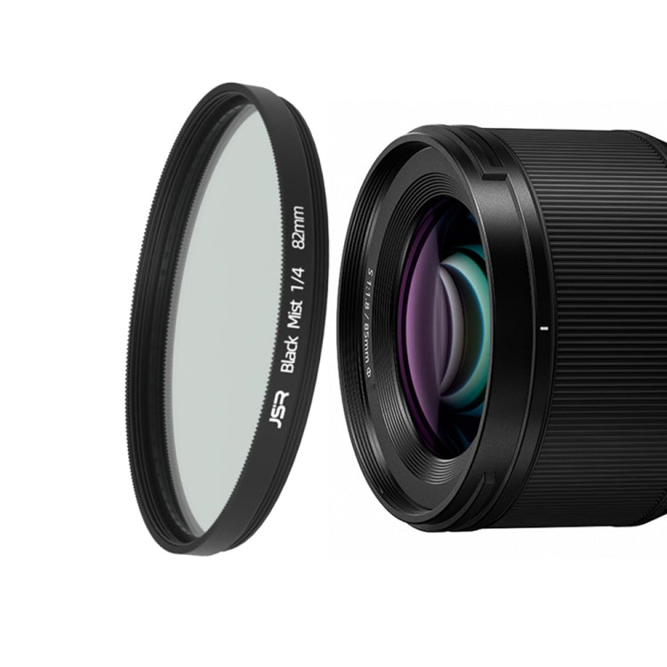 JSR Black Mist Filter Camera Lens Filter, 37mm, 43mm, 46mm, 49mm, 52mm, 55mm, 58mm, 62mm, 67mm, 72mm, 77mm, 82mm