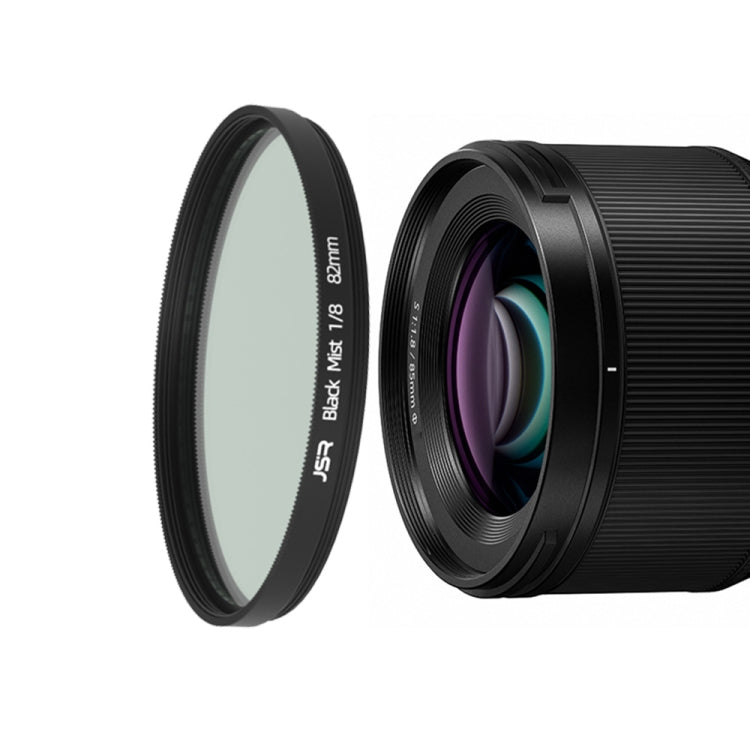 JSR Black Mist Filter Camera Lens Filter, 37mm, 43mm, 46mm, 49mm, 52mm, 55mm, 58mm, 62mm, 67mm, 72mm, 77mm, 82mm