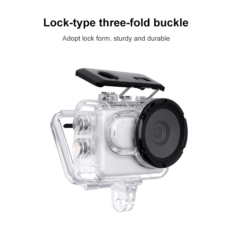 Underwater Waterproof Housing Case with Touch Back Cover