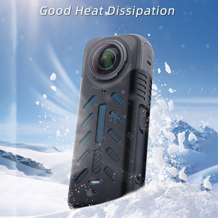 For Insta360 X4 / X5 Sunnylife Silicone Shockproof Case