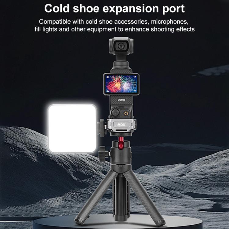 BRDRC Quick Assembly Multi-function Cold Shoe Extension Mount, For DJI Osmo Pocket 3