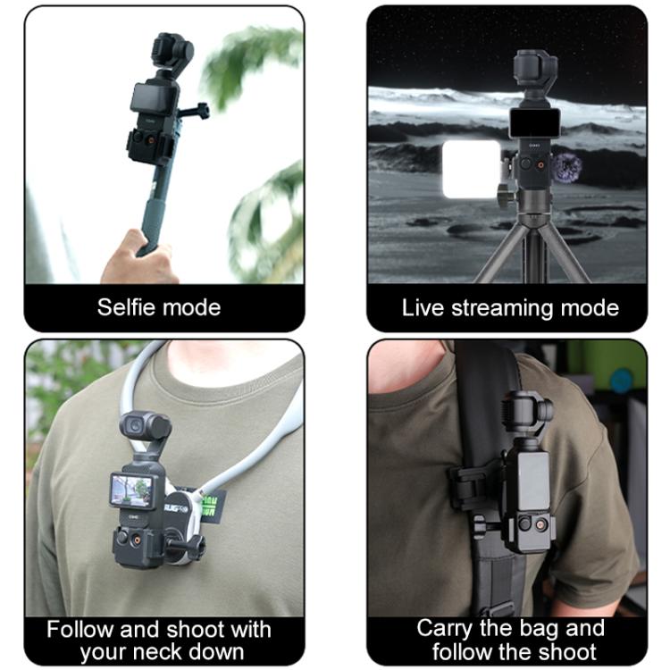 For DJI Osmo Pocket 3 Adapter Expansion Bracket