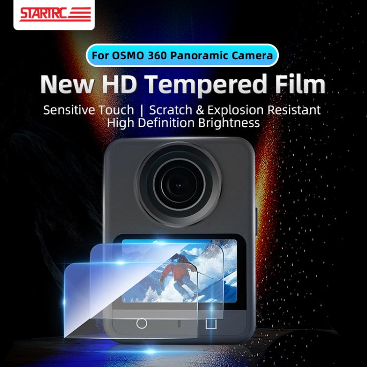 STARTRC 2pcs HD Screen Tempered Glass Films