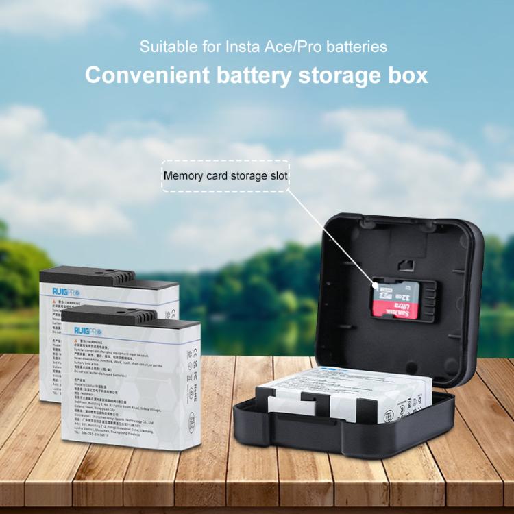 Battery & Memory Card Storage Box