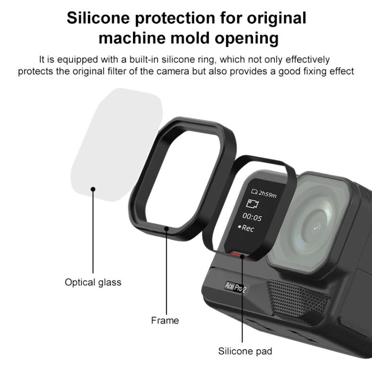 For Insta360 Ace Pro 2 Camera Lens Filter, CPL, ND8, ND16, ND32, ND64