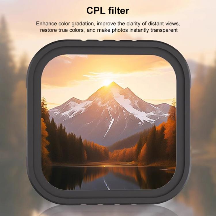 For Insta360 Ace Pro 2 Camera Lens Filter, CPL, ND8, ND16, ND32, ND64