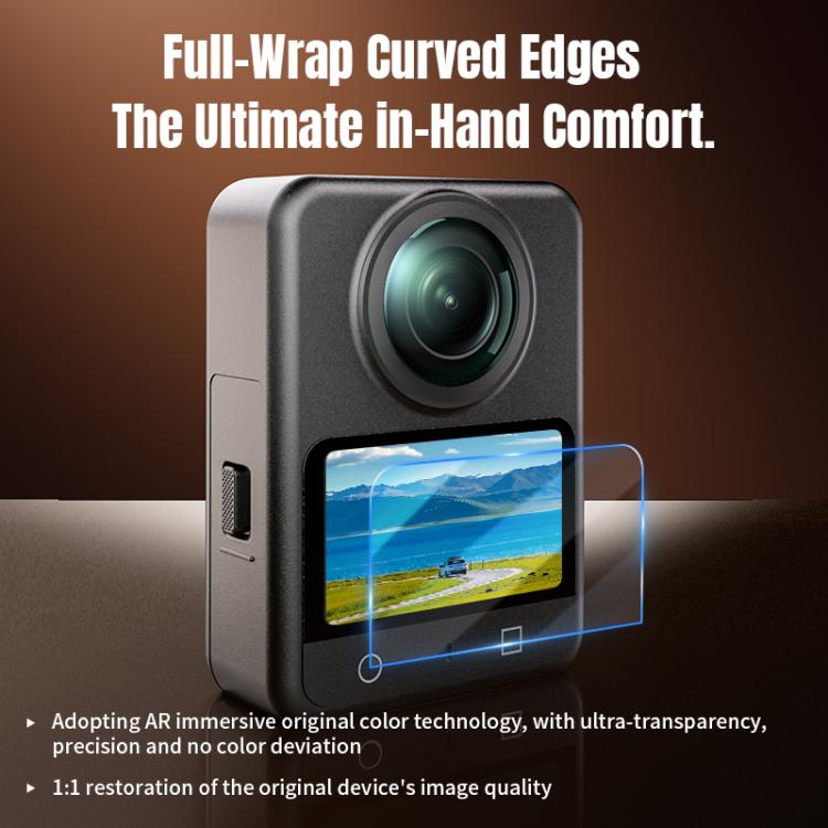 STARTRC AR HD Explosion-proof Tempered Glass Film, For DJI Osmo 360 1pc