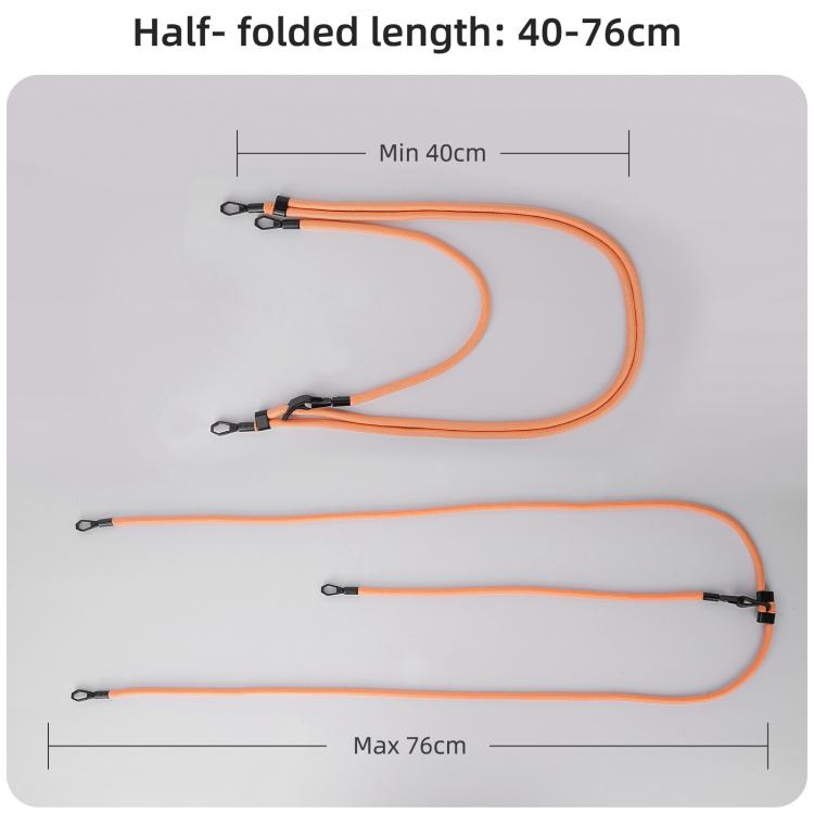 Sunnylife Neck Crossbody Strap Hanging Sling Hands-free Anti-fall Rope 1/4 Screw Neck Lanyard Shoulder Strap