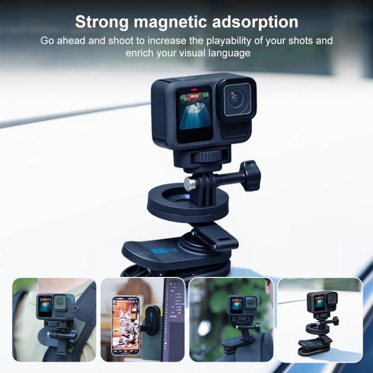 RUIGPRO Magnetic Backpack Clip Mount for Phone & Camera