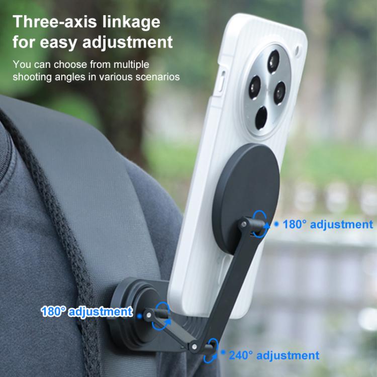 RUIGPRO Magnetic Backpack Clip Mount for Phone & Camera