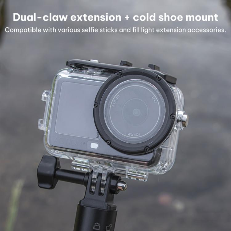 60m Underwater Waterproof Sealed Diving Shell, For DJI Osmo Action 6 60m Underwater