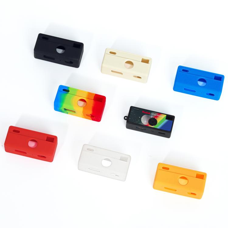 Soft Silicone Camera Protective Case, For Kodak Charmera 1987 / Keychain