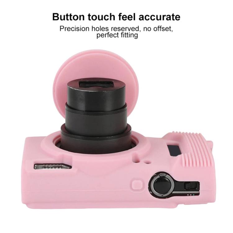 Soft Silicone Camera Protective Case, For Canon PowerShot ELPH 360 HS / IXY 650