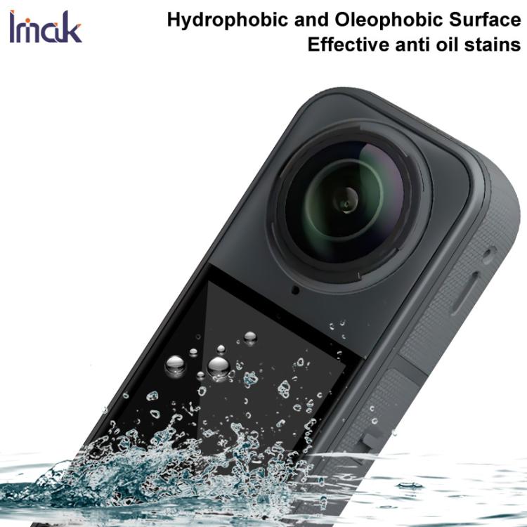 imak Action Camera 3D Curved Tempered Glass Film, For Insta360 X5