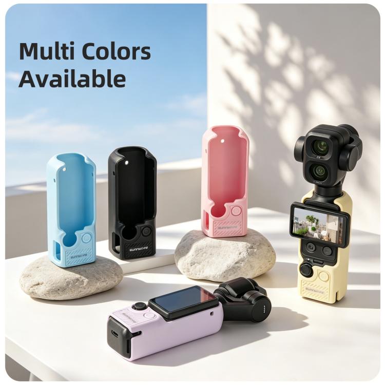 Sunnylife TPU Soft Protective Cover Action Camera Cover, For DJI Osmo Pocket 4P / 4 / 3