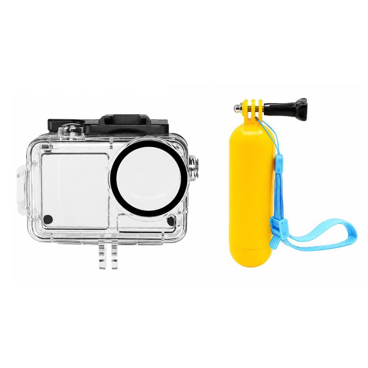 Waterproof Housing 60m Underwater Cameras Cover with Buoyancy Bar, For DJI Osmo Action 6, For DJI Osmo Action 5 Pro / 4 / 3