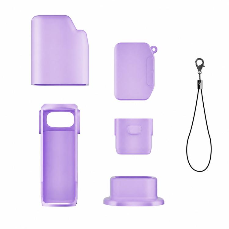 6-in-1 Silicone Protective Cover Kit with Anti-Loss Strap, Full-Body Camera Cover, For Insta360 Luna Ultra