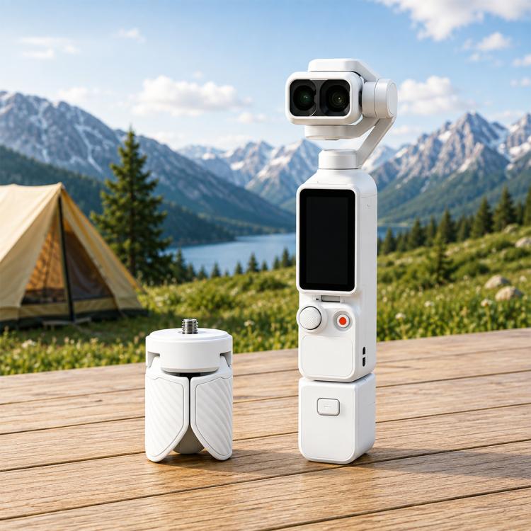 Mini Tripod Desktop Mount for DJI Osmo Pocket 4P / 4 / 3 / Insta360 Luna Ultra