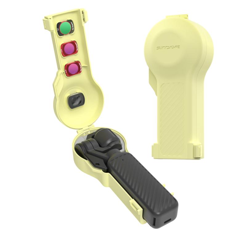 Sunnylife Bulb-Shaped Protective Cover with Filter Box, Fits Gimbal Clamp, For DJI Osmo Pocket 4 / 3