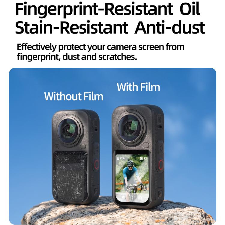 Sunnylife Screen Protector PET Soft Film, For Insta360 X6