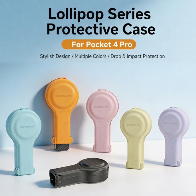 Xasurg Shock-proof Protective Cover For DJI Osmo Pocket 4P, Bulb-Shaped Case, Bulb-Shaped Case with Strap