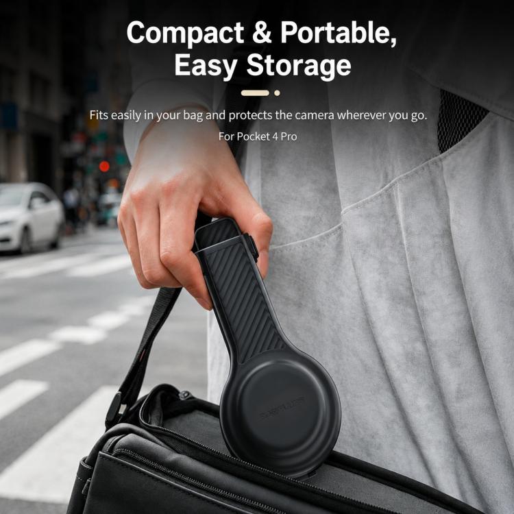Xasurg Shock-proof Protective Cover For DJI Osmo Pocket 4P, Bulb-Shaped Case, Bulb-Shaped Case with Strap