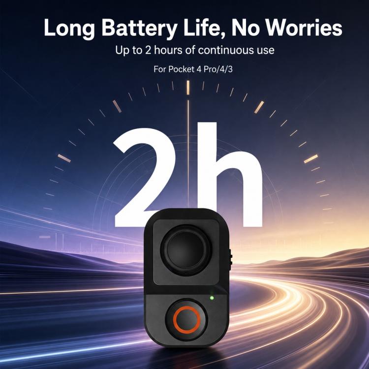Xasurg Wireless Bluetooth Remote Control, For DJI Osmo Pocket 4P / 4 / 3