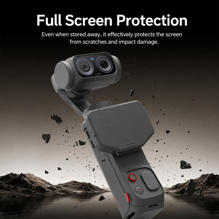 For Insta360 Luna Ultra / Pro Screen Shield Magnetic Folding Anti-Glare Sunshade Cover, Common Version, NFC Version