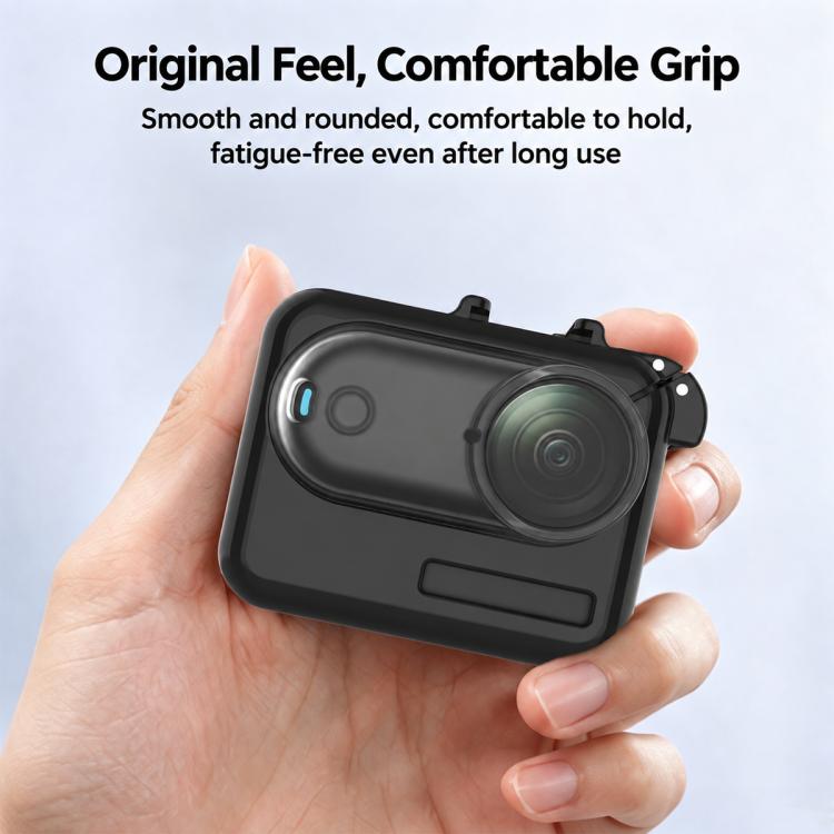 PC Camera Charging Box Cover with TPU Lens Cap, For Insta360 GO 3 / 3S