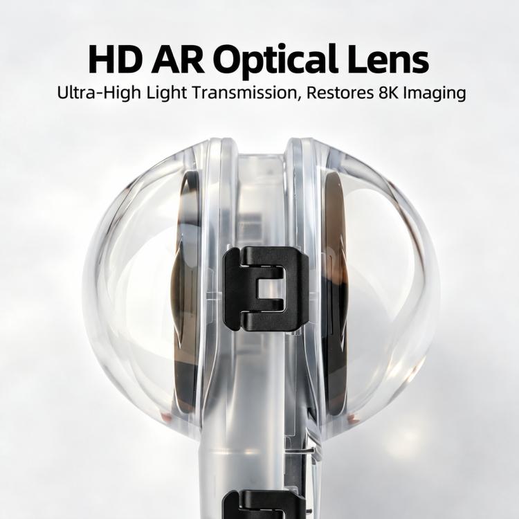Invisible Dive Housing 60m Waterproof Case with Dedicated Lens & 2-Prong Base, For Insta360 X6 2-Prong Base