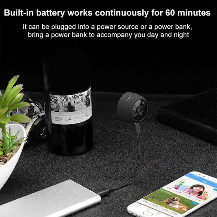 A9 720P Wifi Wireless Network Camera Wide-angle Recorder, A9 720P (Black), A9 720P (White)
