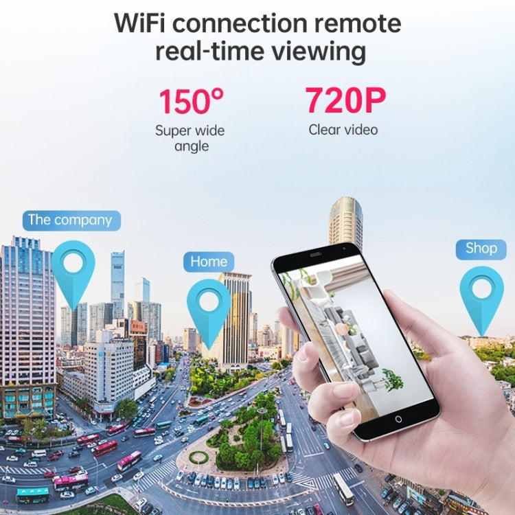 A9 720P Wifi Wireless Network Camera Wide-angle Recorder, A9 720P (Black), A9 720P (White)