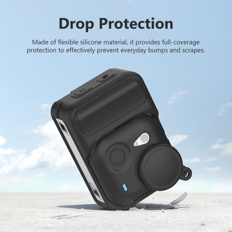 For Insta360 GO Ultra PULUZ 2 in 1 Silicone Expansion Module Body & Lens Cover, For Insta360 GO Ultra