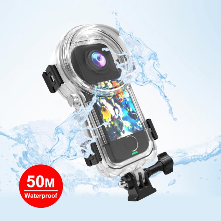 For Insta360 X4 Air PULUZ 50m Waterproof Sealed Diving Case