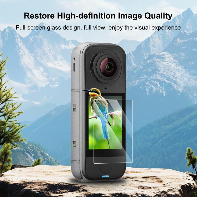 For Insta360 X4 Air PULUZ HD Screen Tempered Glass Film, For Insta360 X4 Air