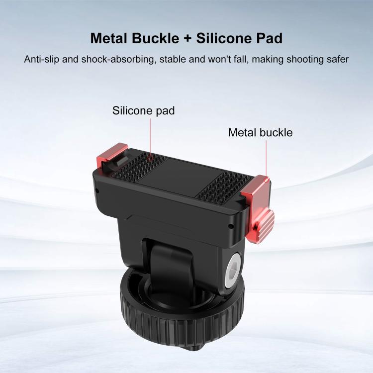 For DJI Osmo Action 6 / Nano PULUZ Plastic Gimbal Quick-Release Base Mount