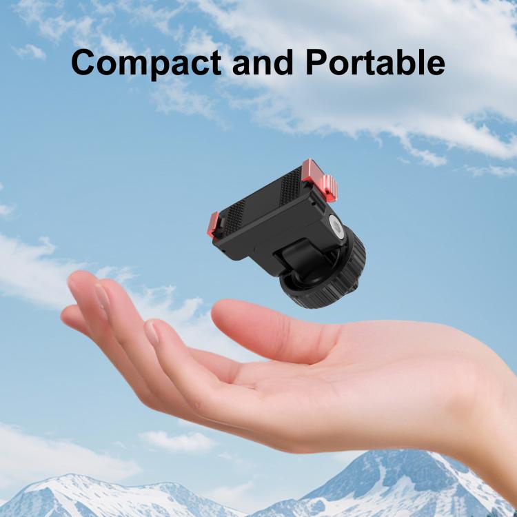 For DJI Osmo Action 6 / Nano PULUZ Plastic Gimbal Quick-Release Base Mount