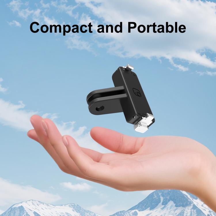 For Insta360 GO UItra PULUZ Plastic Magnetic Quick Release Base Mount