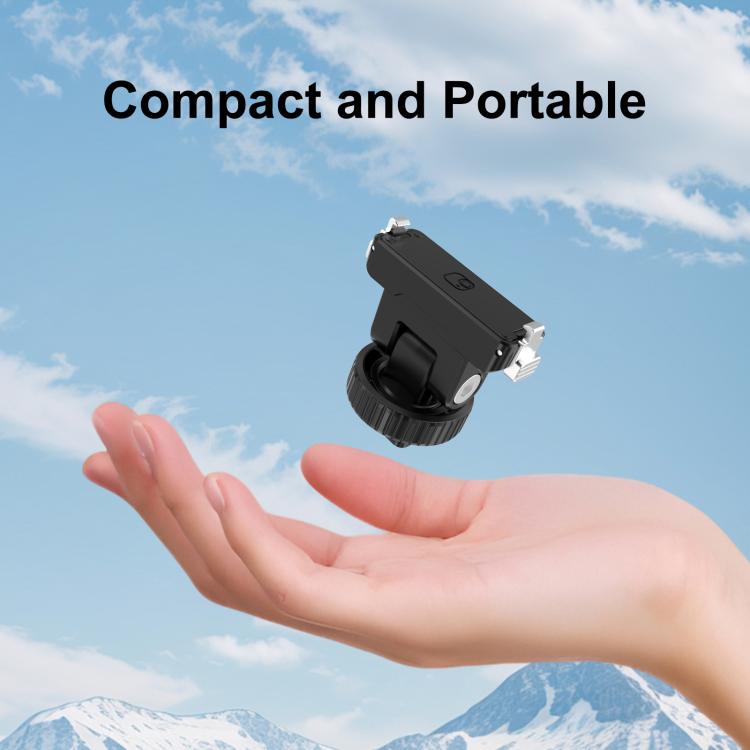 For Insta360 GO UItra PULUZ Plastic Gimbal Magnetic Quick Release Base Mount