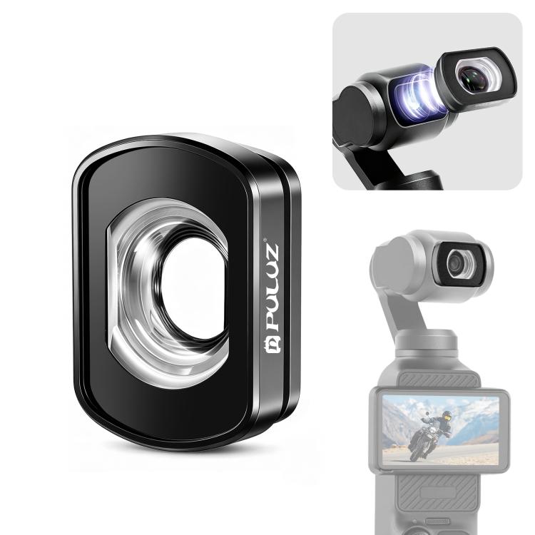 For DJI Osmo Pocket 4 / 3 Magnetic Wide-Angle Lens 112 Degree FOV Filter