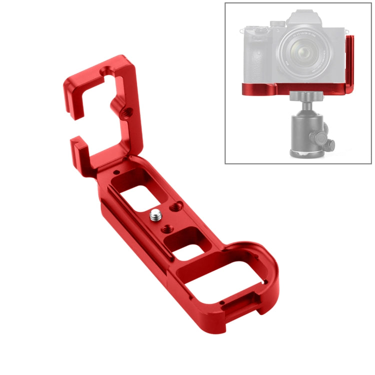 PULUZ 1/4 inch Vertical Shoot Quick Release L Plate Bracket Base Holder for Sony A7R / A7 / A7S