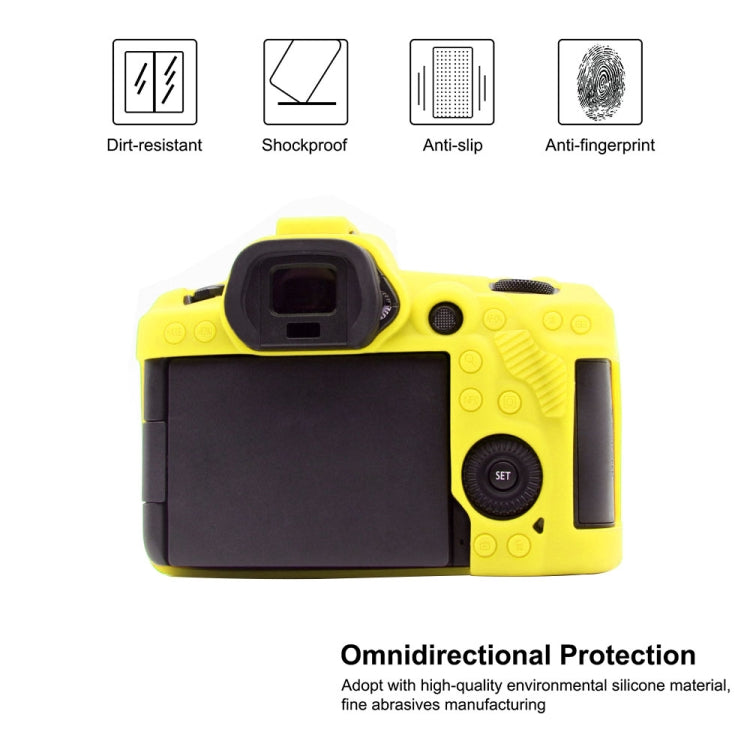 PULUZ Soft Silicone Protective Case for Canon EOS R5, For Canon EOS R5