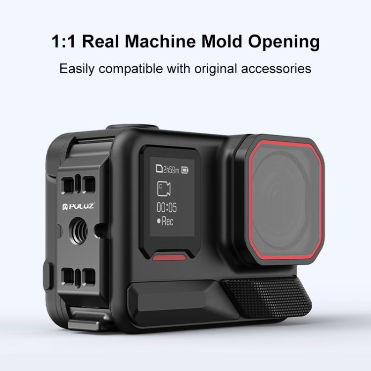 PULUZ ACE / AC Aluminum Alloy Battery Side Interface Cover for Insta360 Ace Pro 2