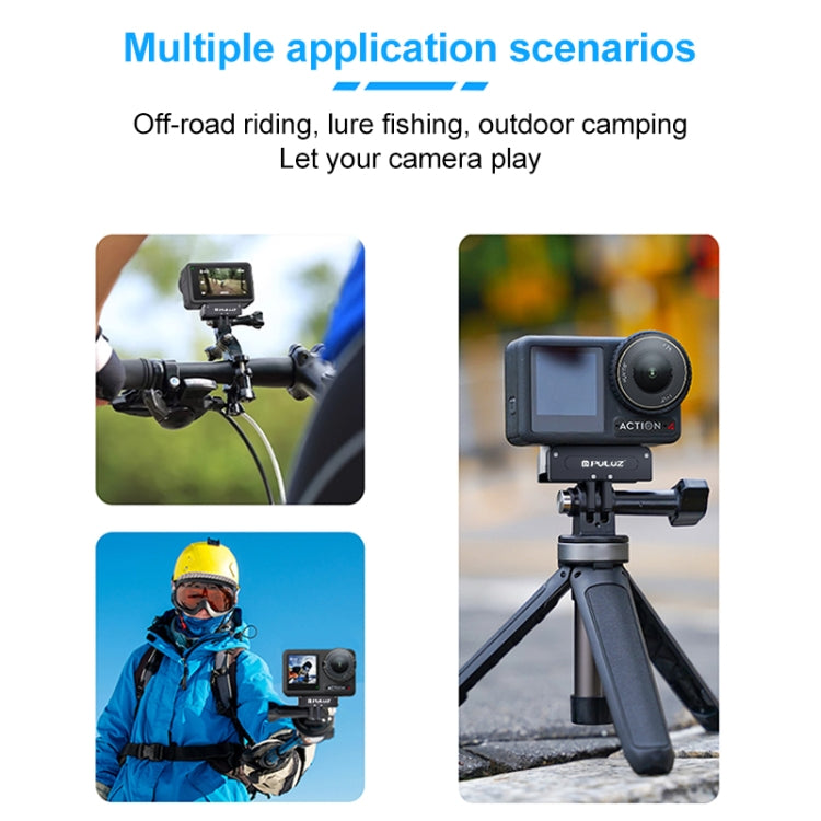 For DJI Osmo Action 5 Pro PULUZ Magnetic Quick Release Metal Base