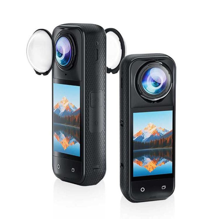For Insta360 X5 PULUZ Rotation PC Lens Guard Protective Cover, Rotating PC Lens Guard