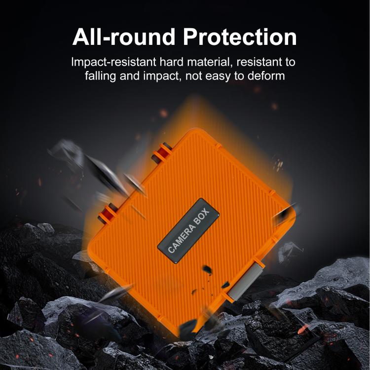 For DJI Osmo Action 5 Pro / 4 / 3 PULUZ Waterproof Hard Carrying Suitcase Outdoor Protective Storage Box