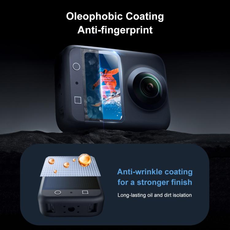 For DJI Osmo 360 PULUZ Screen Explosion-proof Tempered Glass Films, Screen Film