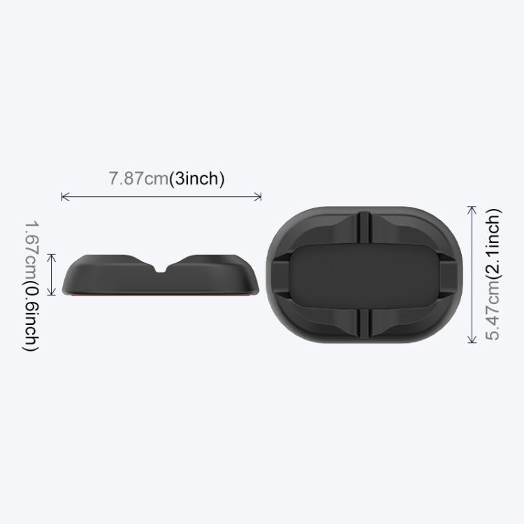 For DJI Osmo 360 PULUZ Car Silicone Base Stand